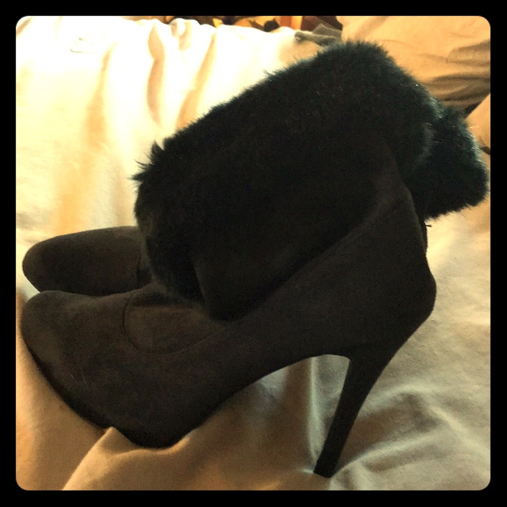 Black boots